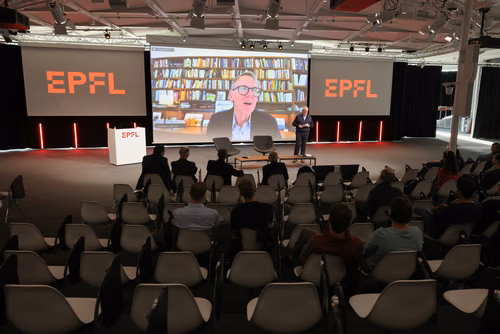 John Doerr and Ryan Panchadsaram interviewed remotely by Bruno Giussani, the Switzerland-based Global Curator of the TED Conferences, and answer questions from the audience.