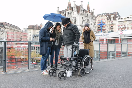 A system developed by Grégoire Courtine and Jocelyne Bloch now enables patients with a complete spinal cord injury to stand, walk and even perform recreational activities like swimming, cycling and canoeing.