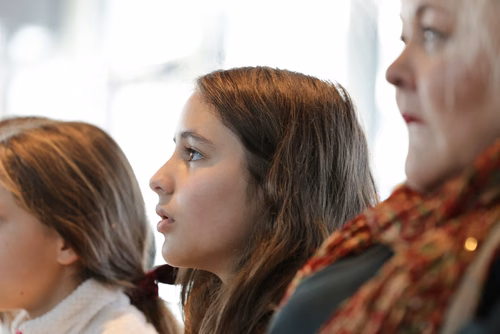 Atelier robotique pour les filles Campus Biotech, remise des attestations