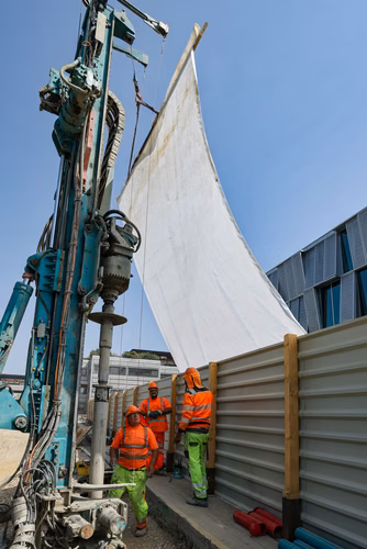 Chantier Double Deck, Travaux de démolition