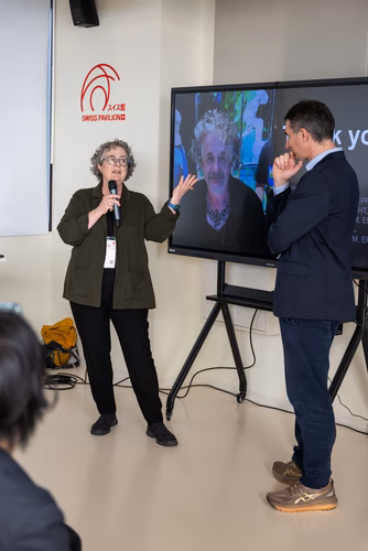 Présence de l'EPFL à l'Exposition universelle 2025 à Osaka en avril 2025
