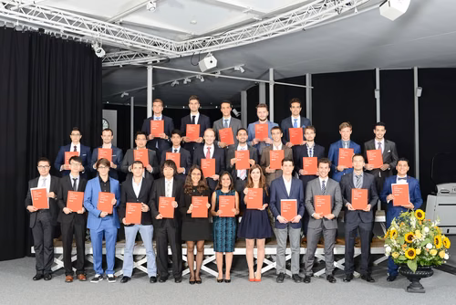 Remise des masters en informatique et systèmes de communication, le 1 octobre 2016