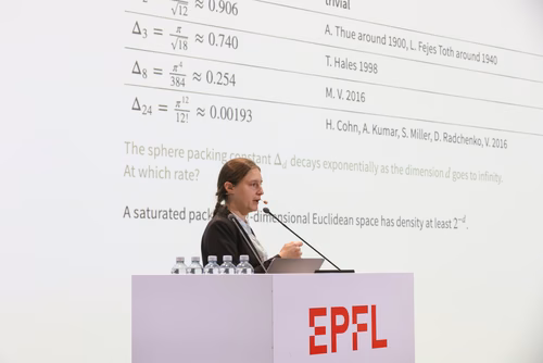 Inauguration of the Bernoulli Center for Fundamental Studies