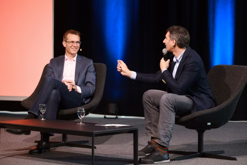 Campus Lecture with Christoph Aeschlimann, CEO of Swisscom, Alumni Award 2022 and EPFL alumnus: