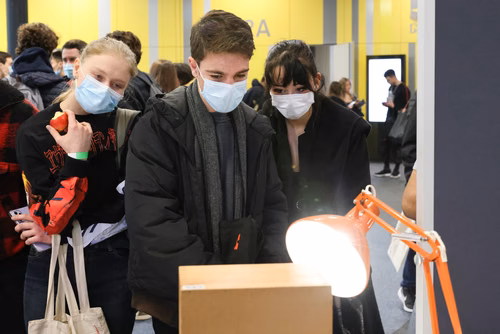 Journées des gymnasiens accueil et stands 