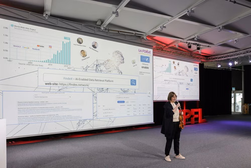 13th edition of the Startup Champions Seed Night 2024 at the Rolex Forum at EPFL.