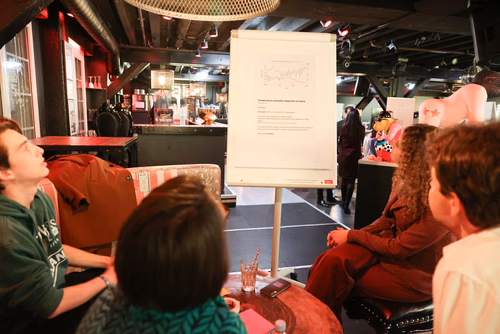 Atelier collaboratif sur la représentation et la compréhension des données, organisé dans le cadre de la journée suisse du digital.