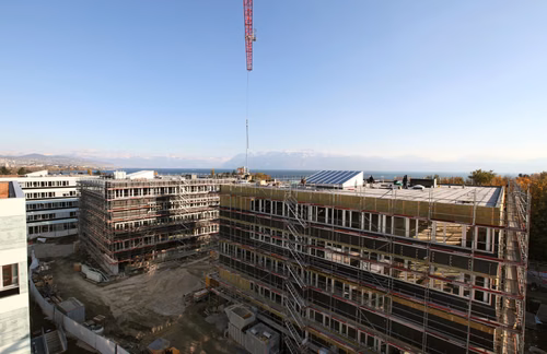 Chantier quartier de l'innovation