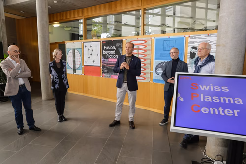 As part of Fusion Week, a global celebration of fusion energy, the Swiss Plasma Center and the Laboratory for Experimental Museology (eM+) are pleased to welcome you to their immersive exhibition: Fusion, beyond Fiction: a journey into the future of energy. 