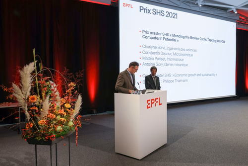 Cérémonie de remise des prix EPFL d'éducation et de recherche
