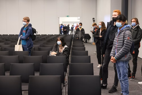 Journée des Gymnasiens accueil et stands 