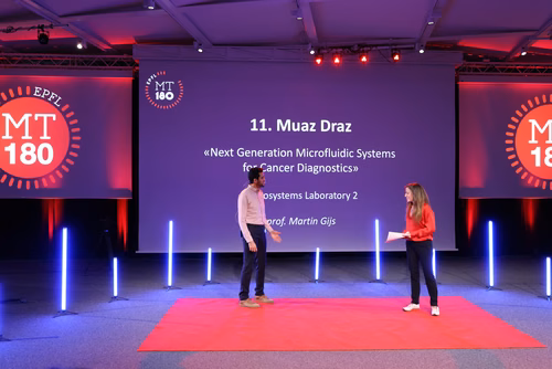 6ème édition du concours “Ma thèse en 180 secondes” à l’EPFL