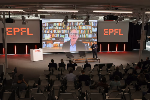 John Doerr and Ryan Panchadsaram interviewed remotely by Bruno Giussani, the Switzerland-based Global Curator of the TED Conferences, and answer questions from the audience.