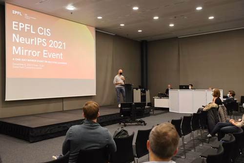 The Conference on Neural Information Processing Systems (NeurIPS) is the main machine learning conference.
