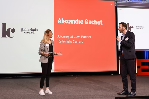 12th edition of the Startup Champions Seed Night 2023 at the Rolex Forum at EPFL