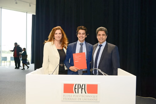 Remise des masters en informatique et systèmes de communication, le 1 octobre 2016
