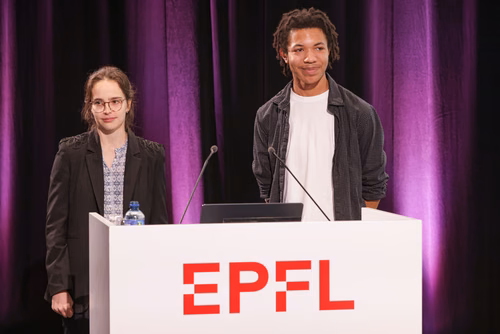 Cérémonie officielle promouvant l'excellence mathématique à l'EPFL, notamment en présence de notre lauréat et notre lauréate du médaille Fields.