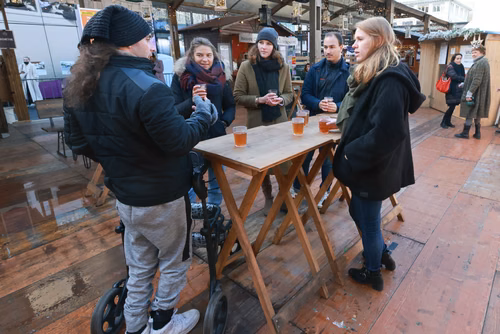 A system developed by Grégoire Courtine and Jocelyne Bloch now enables patients with a complete spinal cord injury to stand, walk and even perform recreational activities like swimming, cycling and canoeing.