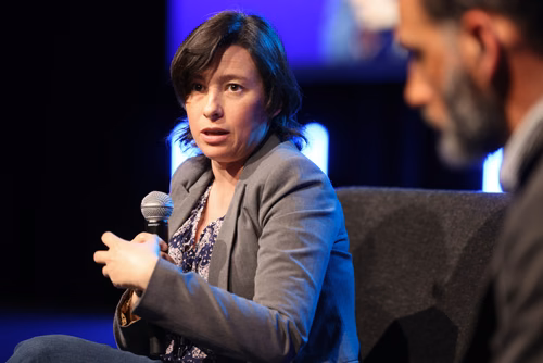 Former US army intelligence analyst, Chelsea Manning and EPFL Professor Carmela Troncoso,  in conversation at EPFL’s Rolex Learning Center next  for an exclusive, live discussion, open to the public and streamed, on privacy and data security for the public good.