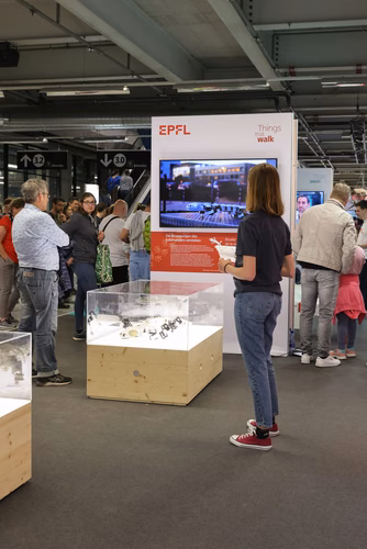 L’EPFL vous propose d’explorer ces liens étroits entre science et monde animal à travers une exposition de 200m2 présentant une sélection de projets de recherche issus des laboratoires de l’École.
