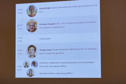 Major progress is taking place in AI, particularly in text, image, audio processing. What about more complex reasoning tasks? Are current methods also breaking barriers in logic and mathematics? 