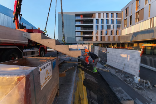 Chantier SwissTech Convention Center