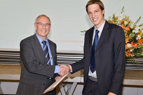 Remise des masters en Ingénierie de l'environnement, le 1 octobre 2016