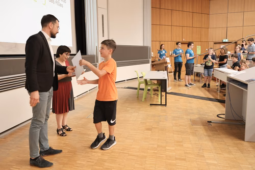 Remises des attestations pour les enfants du Jura 2022