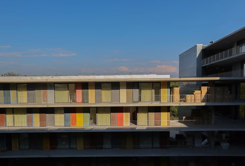 Chantier SwissTech Convention logements étudiants