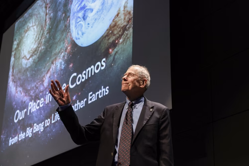 What are our cosmic origins, and how special is planet Earth? And what is the importance of cosmology and astrophysics from a human perspective and for society?