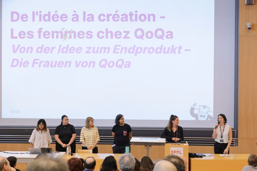 Le Meet up national annuel du Coding club des filles sur le campus de l’EPFL