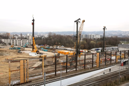 Chantier SwissTech Convention Center