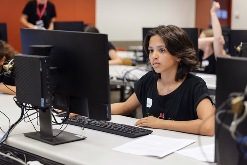 Le Meet up national annuel du Coding club des filles sur le campus de l’EPFL