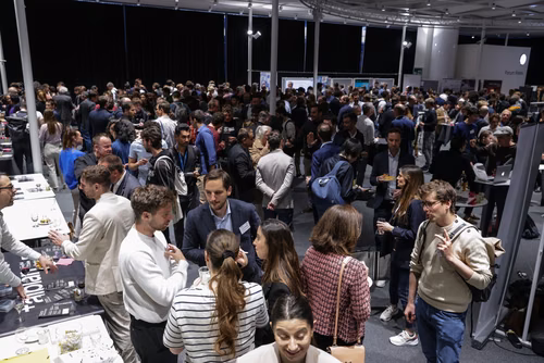 13th edition of the Startup Champions Seed Night 2024 at the Rolex Forum at EPFL.