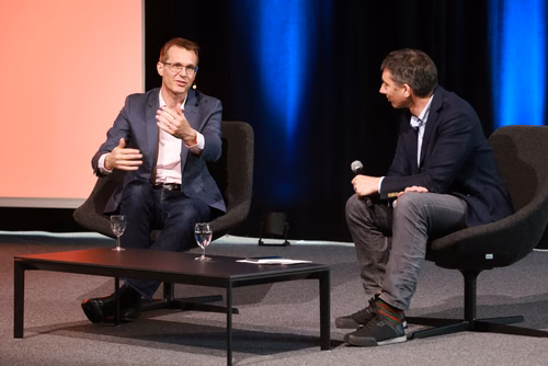 Campus Lecture with Christoph Aeschlimann, CEO of Swisscom, Alumni Award 2022 and EPFL alumnus: