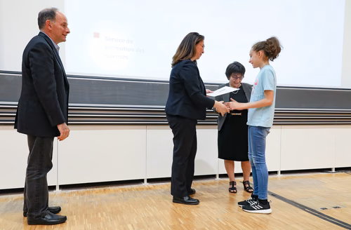 Remise des attestations « Internet & Code pour les filles » de Lausanne
