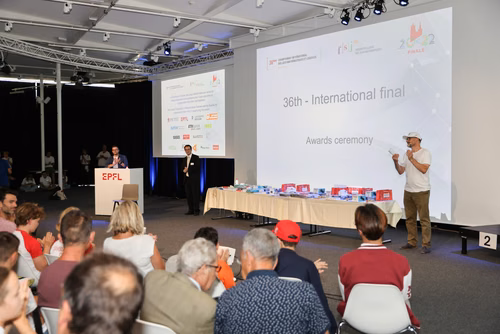 The championship of mathematical and logical games is a popular and school competition organised every year in Europe and beyond. Mathematics aficionados of all ages from about twelve countries participate in this competition. The international final, traditionally taking place in Paris, will find its way to Lausanne (EPFL) this year. The FSJM (Swiss Federation of Mathematical Games) has been organising the Swiss part of this championship for now more than 30 years. Final at EPFL Campus