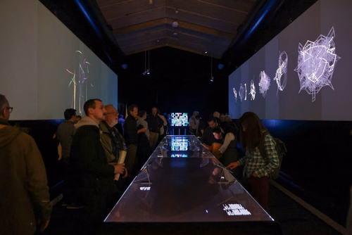 The exhibition Shapes: Patterns in Art and Science explores the richness of the natural and artificial patterns that surround us. Bringing together art, mathematics, materials science and biology, it highlights the shared fascination of scientists and artists with geometric, dynamic and symmetrical structures. Opening
