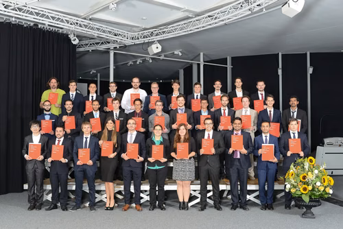 Remise des masters en informatique et systèmes de communication, le 1 octobre 2016
