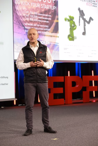 12th edition of the Startup Champions Seed Night 2023 at the Rolex Forum at EPFL