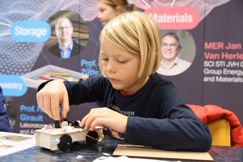 Ateliers scientifiques d’une heure pour les jeunes âgés de 7 à 13 ans proposés les 13 et 14 novembre 2021 à l’EPFL Valais Wallis