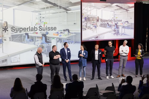 13th edition of the Startup Champions Seed Night 2024 at the Rolex Forum at EPFL.