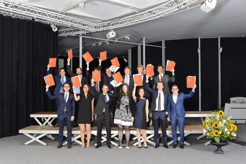 Remise des masters en informatique et systèmes de communication, le 1 octobre 2016