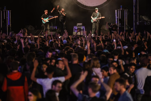 For the 40th year, EPFL campus morph into a humongous music festival!