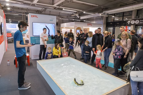 L’EPFL vous propose d’explorer ces liens étroits entre science et monde animal à travers une exposition de 200m2 présentant une sélection de projets de recherche issus des laboratoires de l’École.