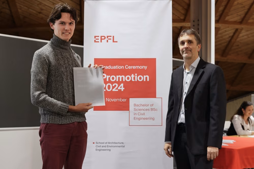 Remise des Bachelors Génie Civil