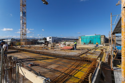 Chantier halles mécaniques
