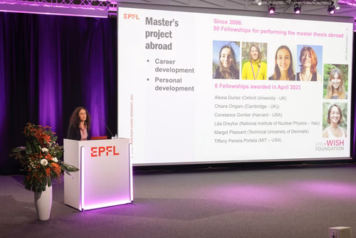 La fondation WISH de l’EPFL a choisi de décerner à la physicienne quantique Michelle Simmons le prix Erna Hamburger 2023 pour sa brillante carrière à la pointe de son domaine, ainsi que pour son engagement en faveur de la diversité et des MINT. Une cérémonie de remise de prix se tiendra aujourd'hui à l’EPFL.