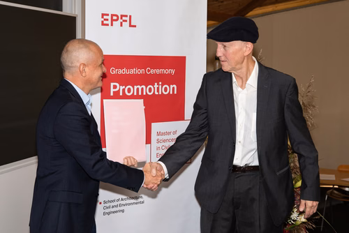 Remise des masters en Génie Civil 