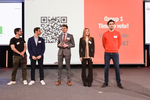 12th edition of the Startup Champions Seed Night 2023 at the Rolex Forum at EPFL